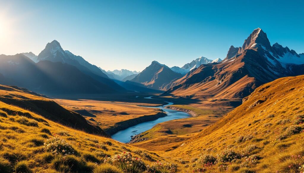 pejzaż górski pejzaż górski